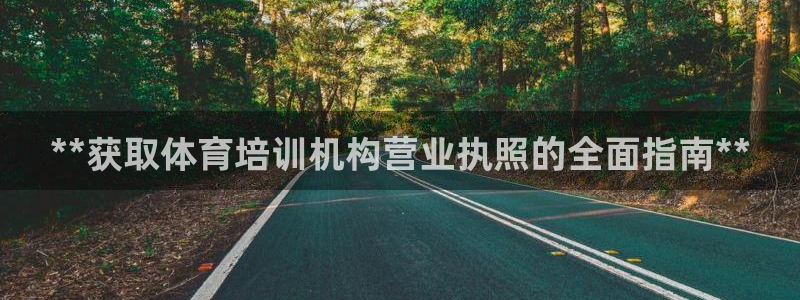 耀世娱乐挂机：**获取体育培训机构营业执照的全面指南