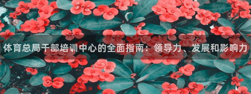 耀世平台注册步骤：体育总局干部培训中心的全面指南：领