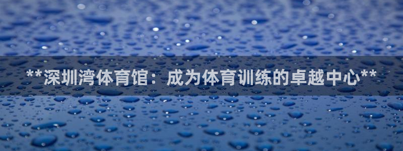 耀世的意思是什么：**深圳湾体育馆：成为体育训练的卓