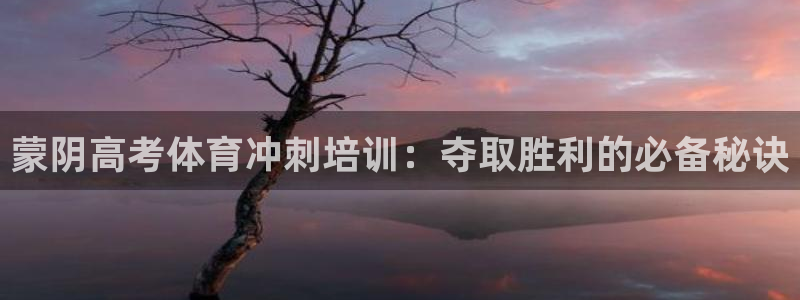 耀世天下的意思：蒙阴高考体育冲刺培训：夺取胜利的必备