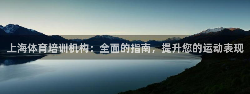 耀世娱乐圈主管什么：上海体育培训机构：全面的指南，提