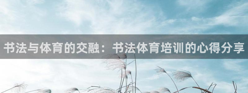 耀世平台网站：书法与体育的交融：书法体育培训的心得分