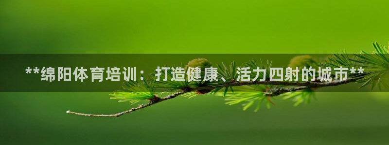 耀世集团小视频：**绵阳体育培训：打造健康、活力四射的城市*