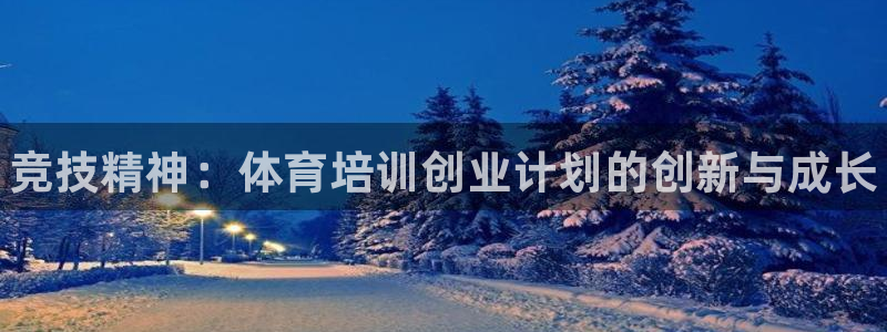 耀世娱乐平台注册地址：竞技精神：体育培训创业计划的创新与成长